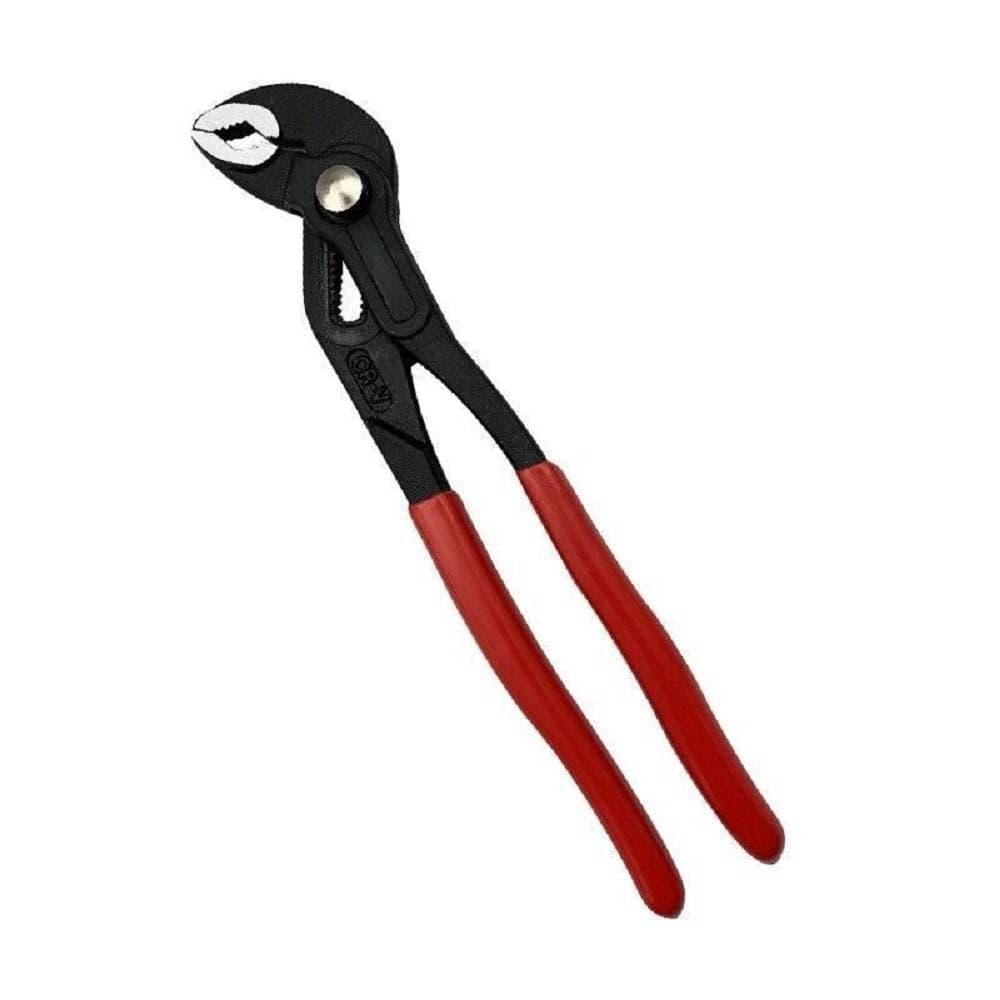 SET 3 PZ PINZE POLIGRIP PINZA A PAPPAGALLO CON PULSANTE REGOLABILE 8" 10" 12" - 7