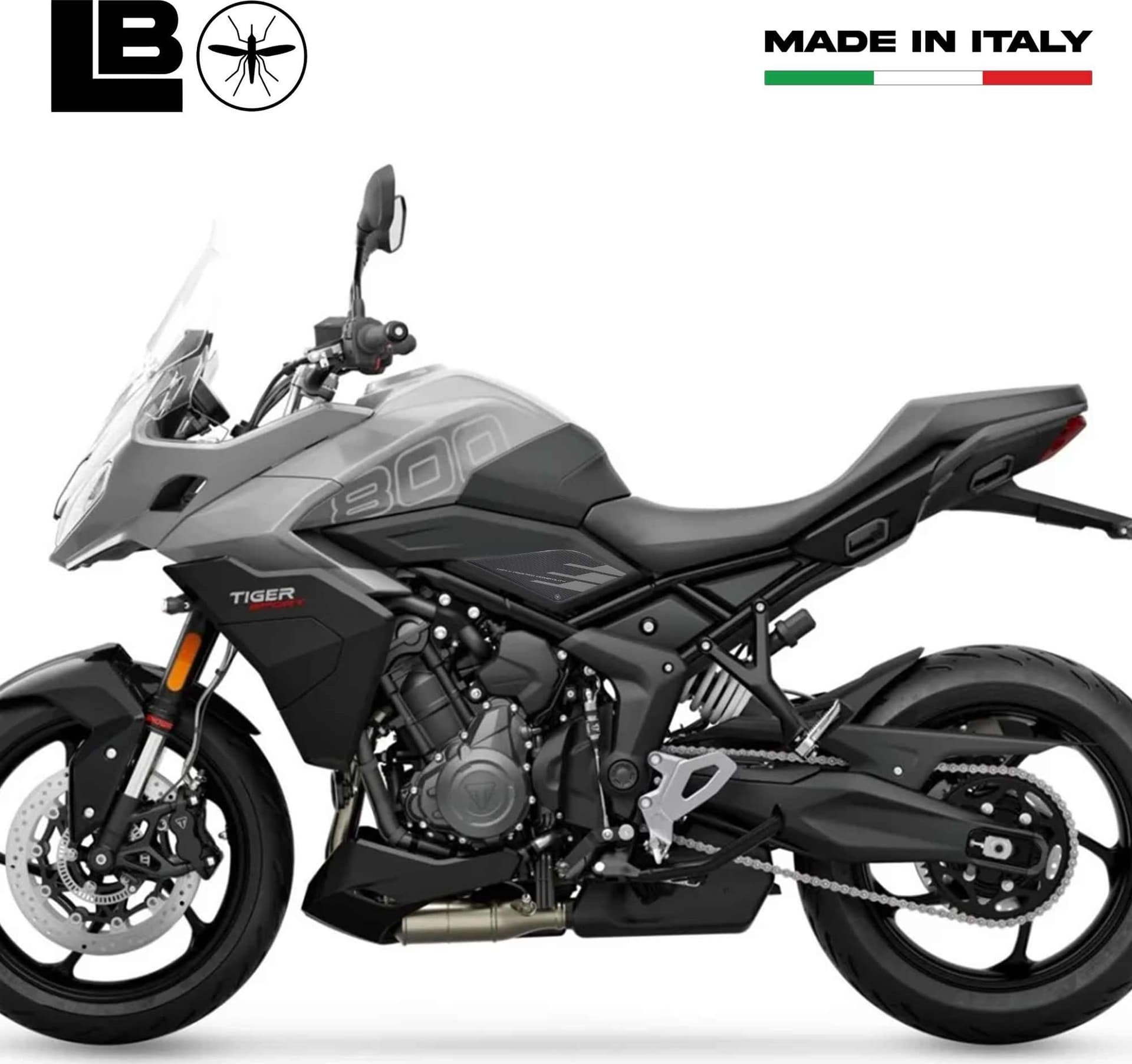 Adesivi 3D Protezioni laterali compatibili con Triumph Tiger 800 Sport 2025 - 15