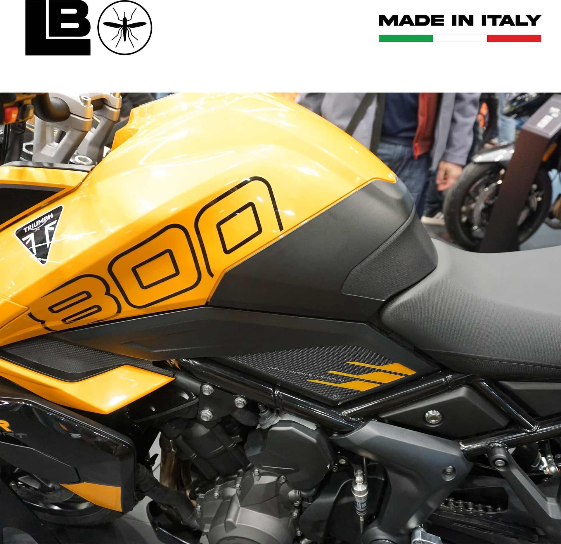Adesivi 3D Protezioni laterali compatibili con Triumph Tiger 800 Sport 2025 - 21