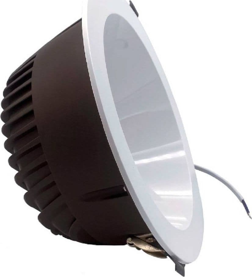 FARETTO SMD LED DA INCASSO ROTONDO 40 W 4000 LM LUCE BIANCA 6500K 4000K GL-AG40 - 6