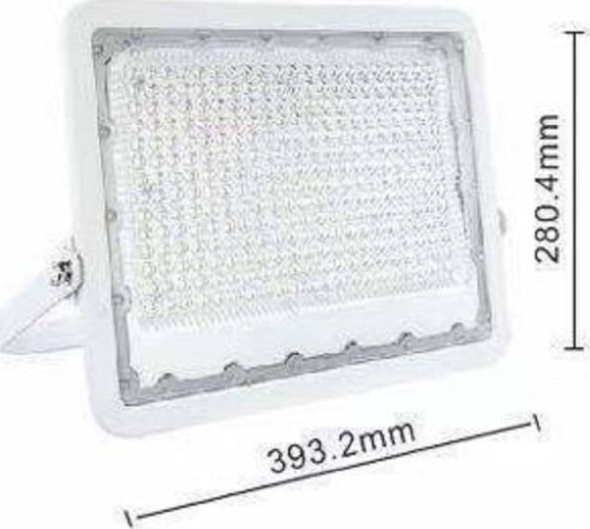 FARO LED 200 WATT ULTRA SLIM ESTERNO BIANCO IP65 LUCE 6500K 4000K 3000K FS200W-B - 5