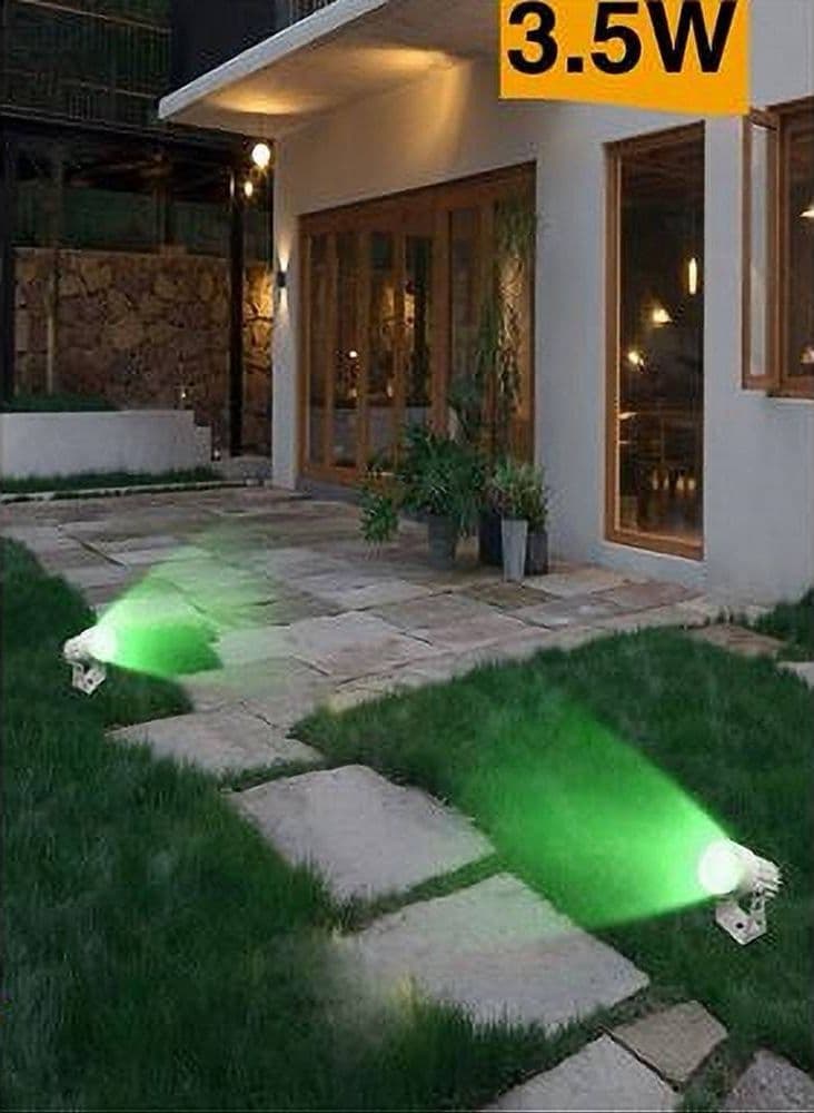 FARETTO LED COB ESTERNO 3,5 W STAFFA ORIENTABILE VARIE TONALITA' LUCE ES38B IP65 - 5
