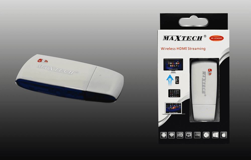 WIRELESS HDMI STREAMING DA SMARTPHONE CELLULARE PC NOTEBOOK ALLA TV MAXTECH WI-HDMI001 - 2
