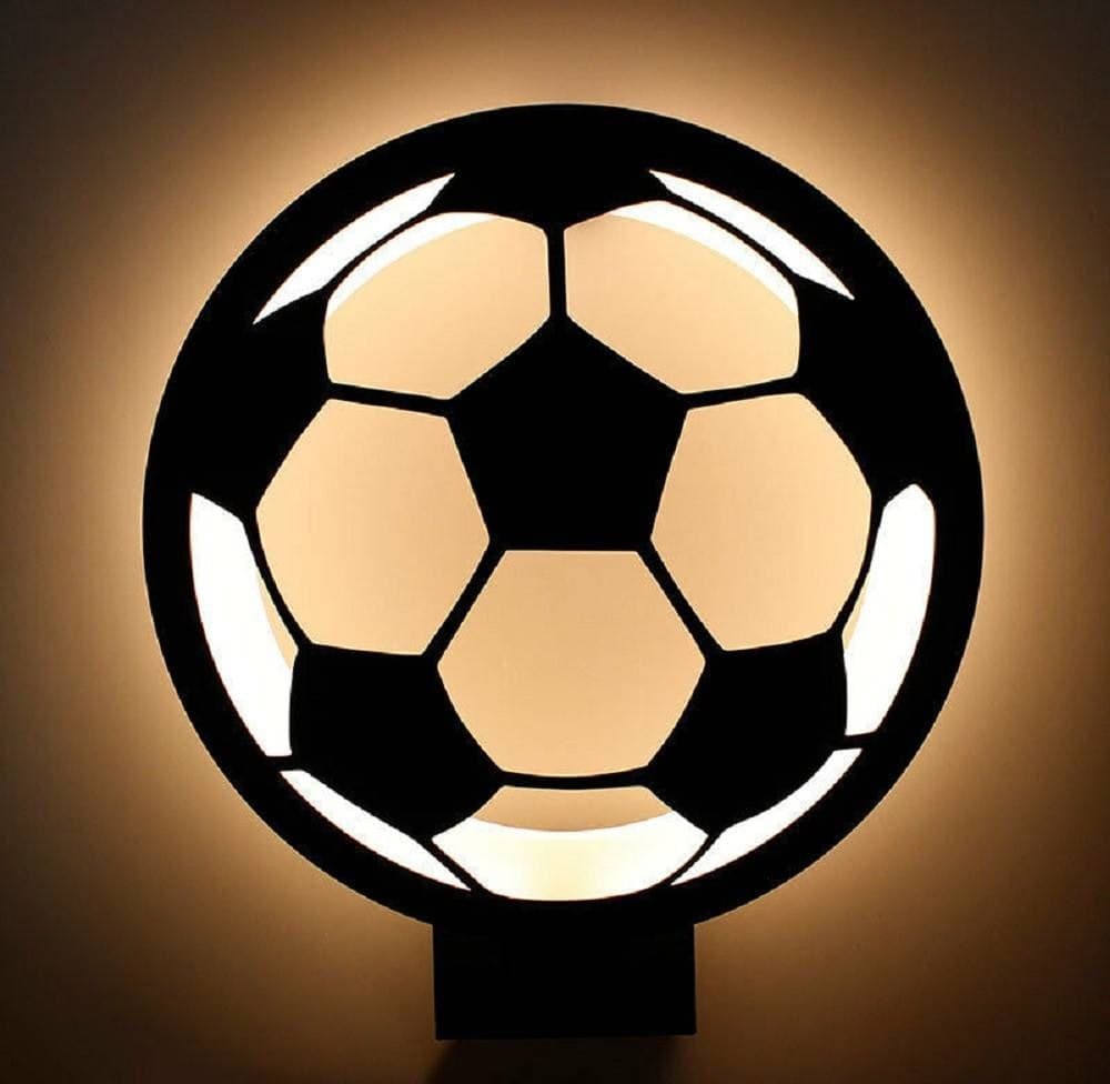 APPLIQUE LAMPADA LED PARETE 12 W PALLONE LUCE CALDA 3000K CAMERETTA 600LM E04-1 - 3