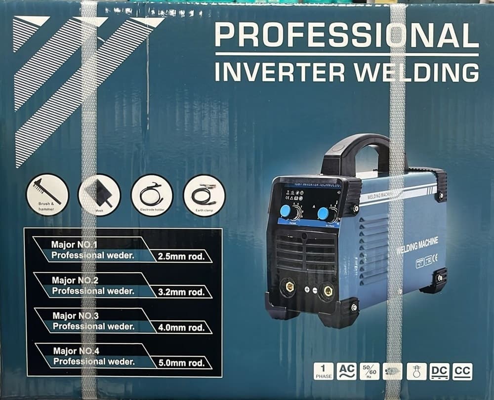 SALDATRICE ELETTRICA SALDATURA INVERTER ELETTRODO PROFESSIONALE 500 AMPERE MMA-500A - 7