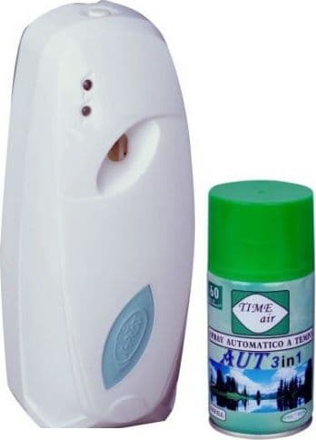 EROGATORE DIFFUSORE AUTOMATICO AROMI AMBIENTE CASA + RICARICA DEODORANTE 250ml - 2