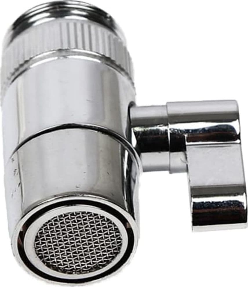 DEVIATORE VALVOLA PER RUBINETTO A 2 VIE IN PLASTICA ADATTATORE FILTRO 22-24MM 87981 - 8