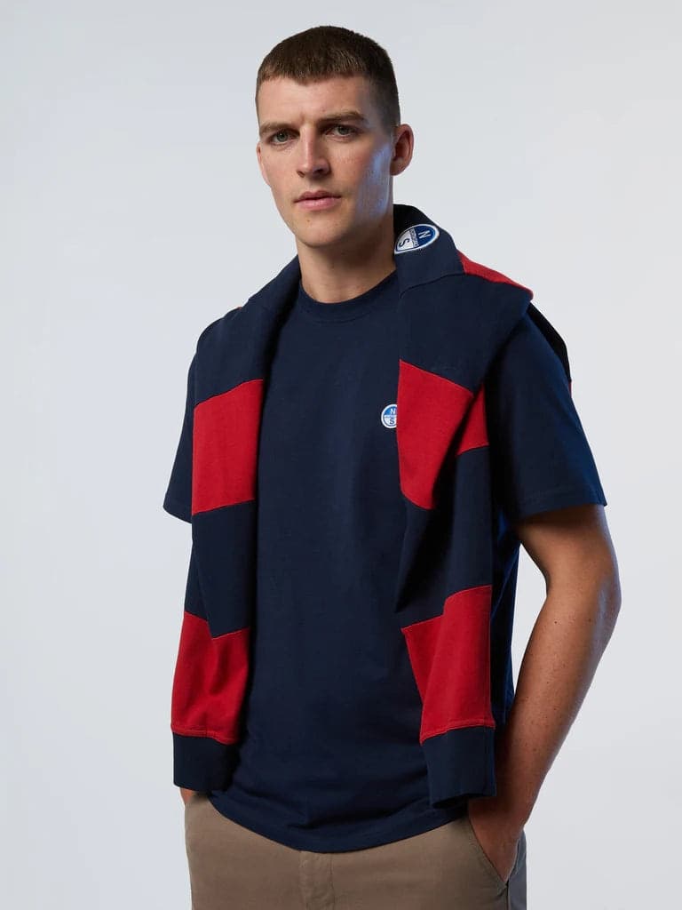 North Sails T-shirt uomo in T-shirt Broadway Red - Barletta, commercioVirtuoso.it