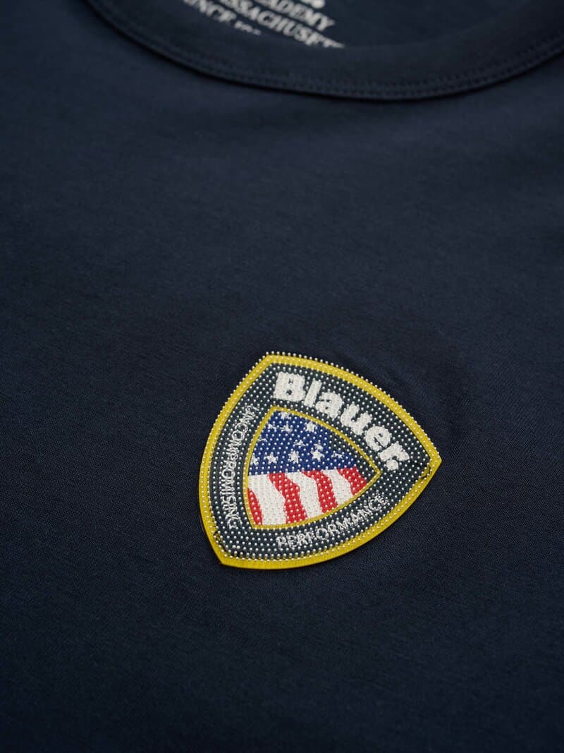 Blauer T-shirt uomo mod Faxon 25SBLUH02194 - 4
