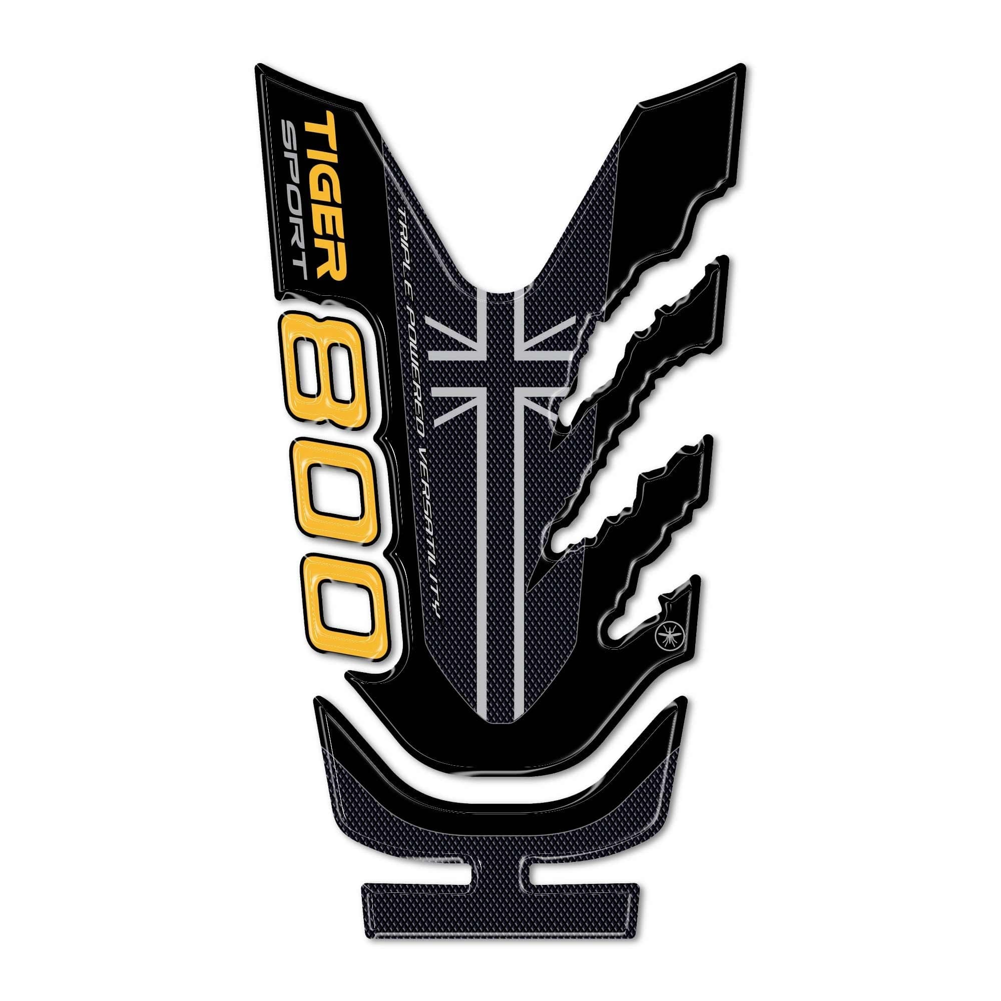 Paraserbatoio Protezione Adesivo 3D compatibile con Triumph Tiger 800 Sport 2025 - 20