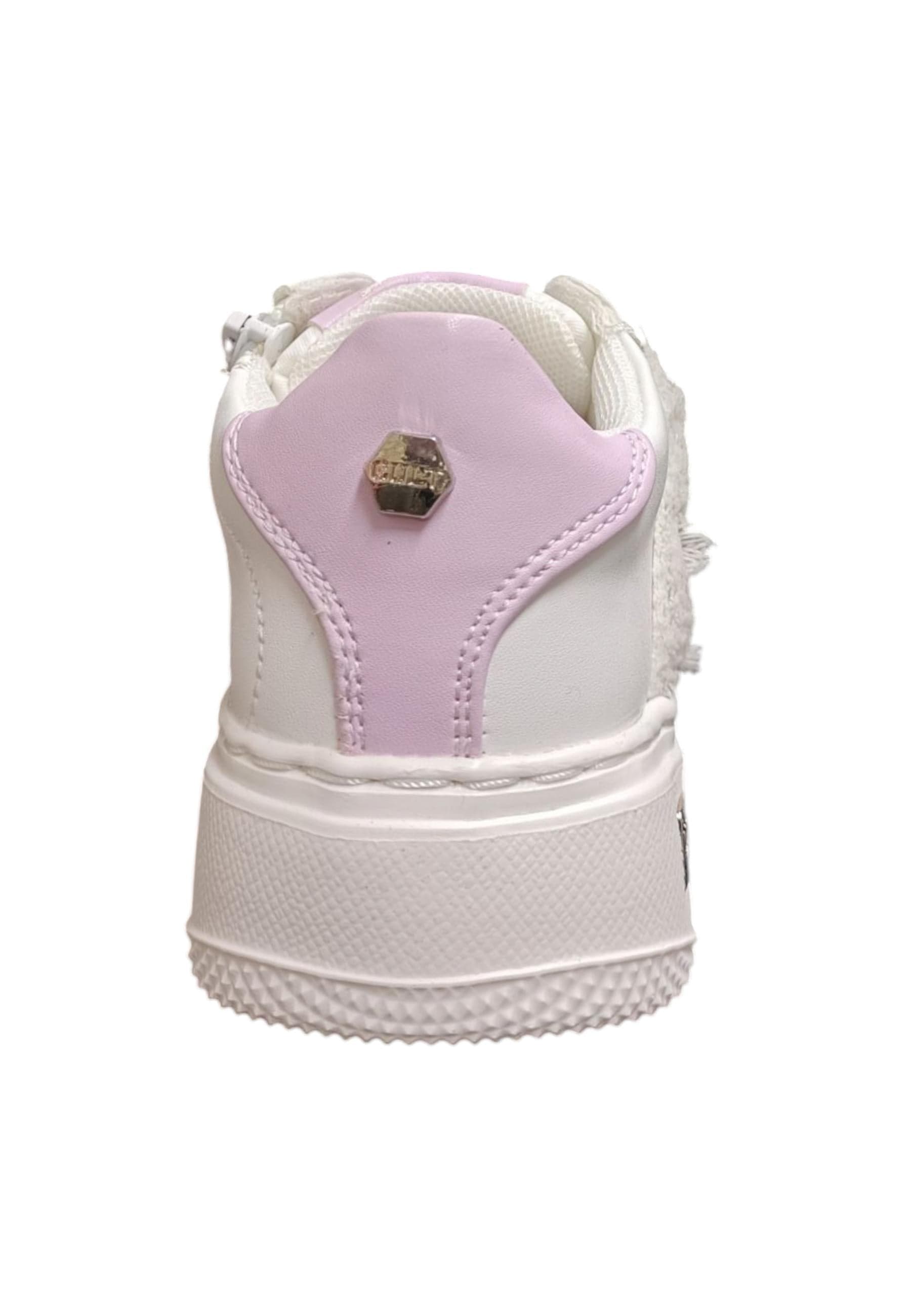 Scarpe sneakers Bambine e ragazze cult william  bianco-giallo-verde-rosa laccio in Sneaker casual Scarpetteria Gica - Trani, commercioVirtuoso.it