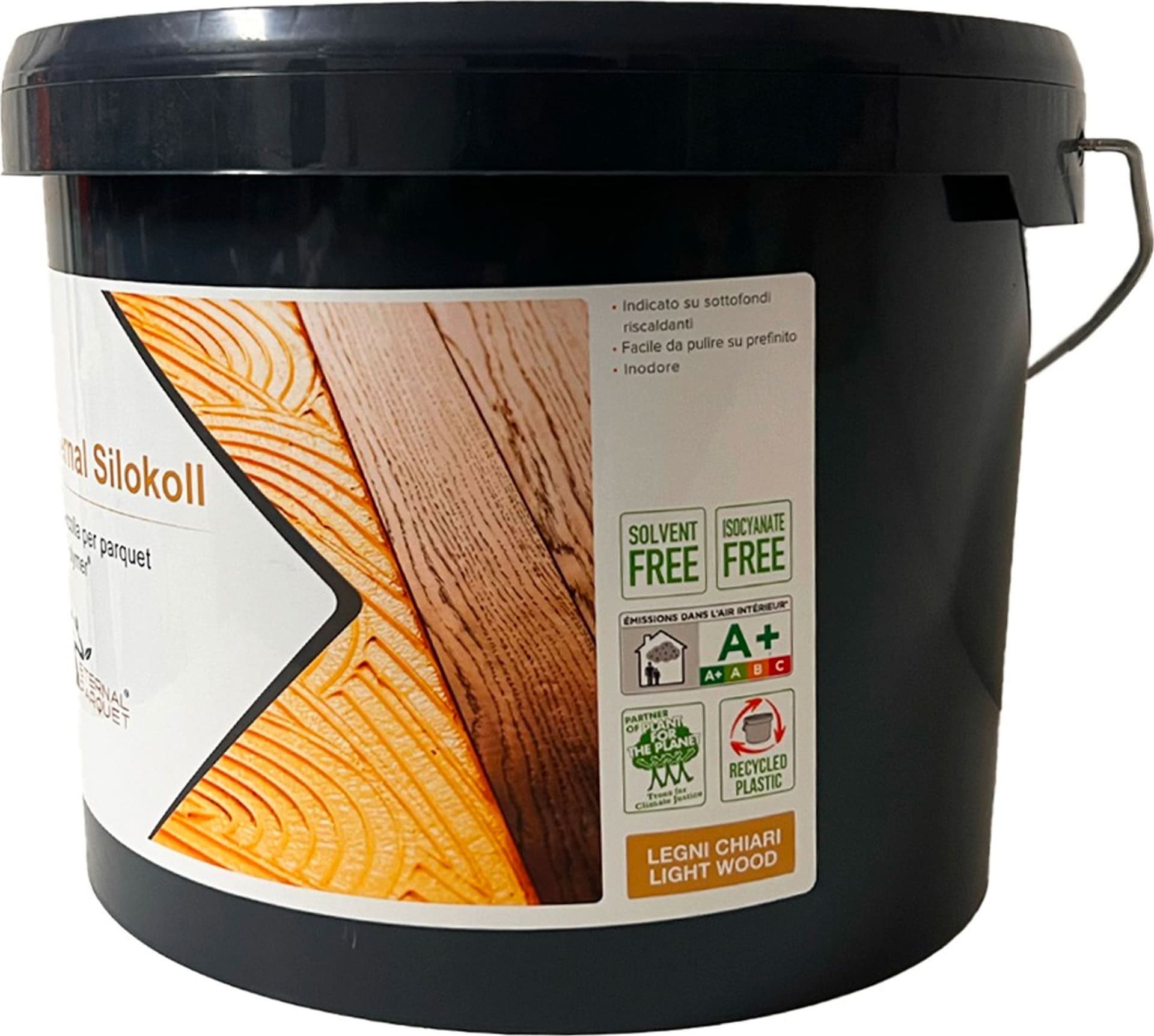 ETERNAL SILOKOLL 15kg - Colla SILANICA monocomponente per tutti i parquet, sottofondi riscaldati, bioedilizia. di ETERNAL PARQUET - Eternal Parquet