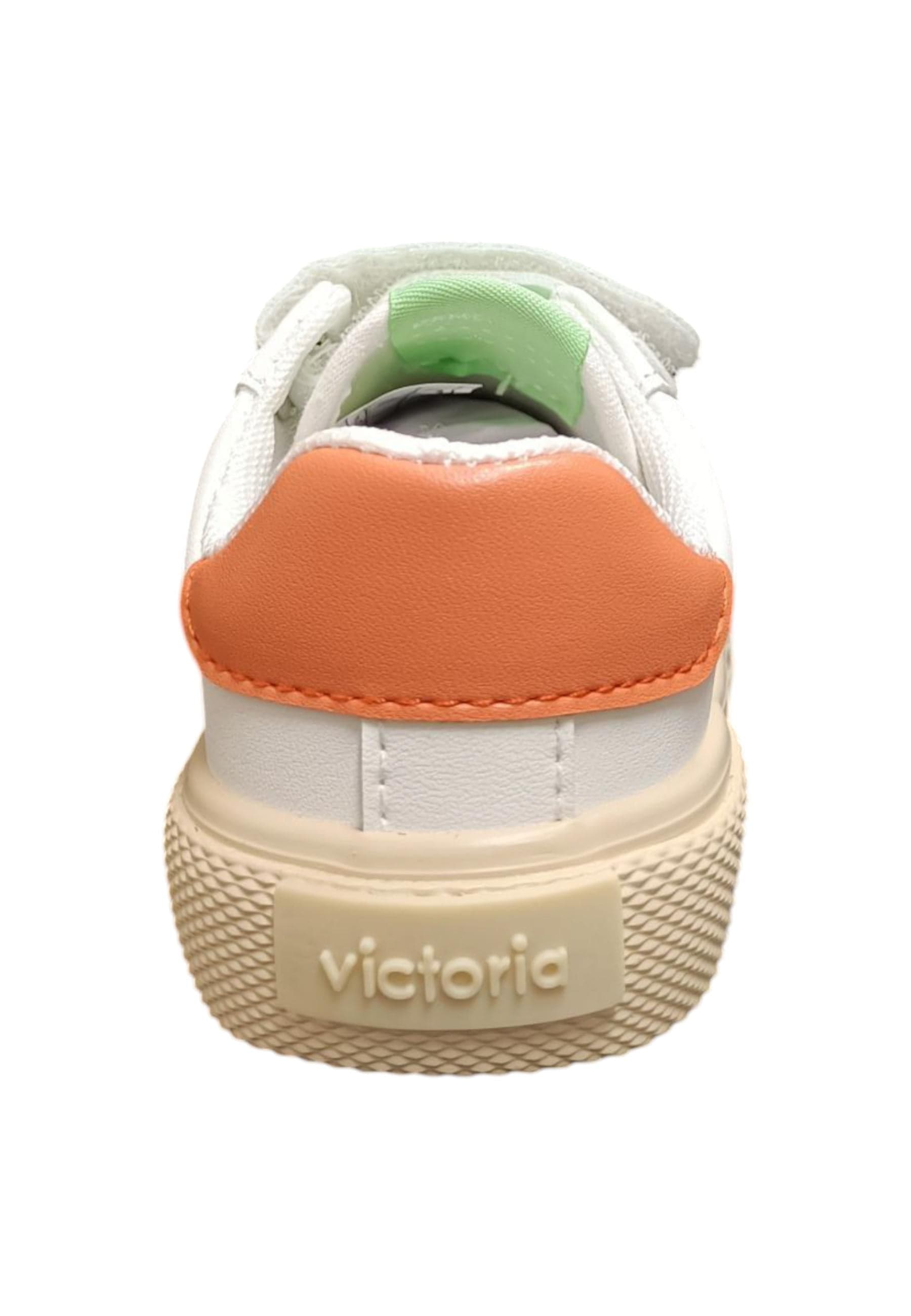 Scarpe sneakers Bambini e ragazzi Victoria tribu  bianco-verde-arancione velcro in Sneaker casual Scarpetteria Gica - Trani, commercioVirtuoso.it