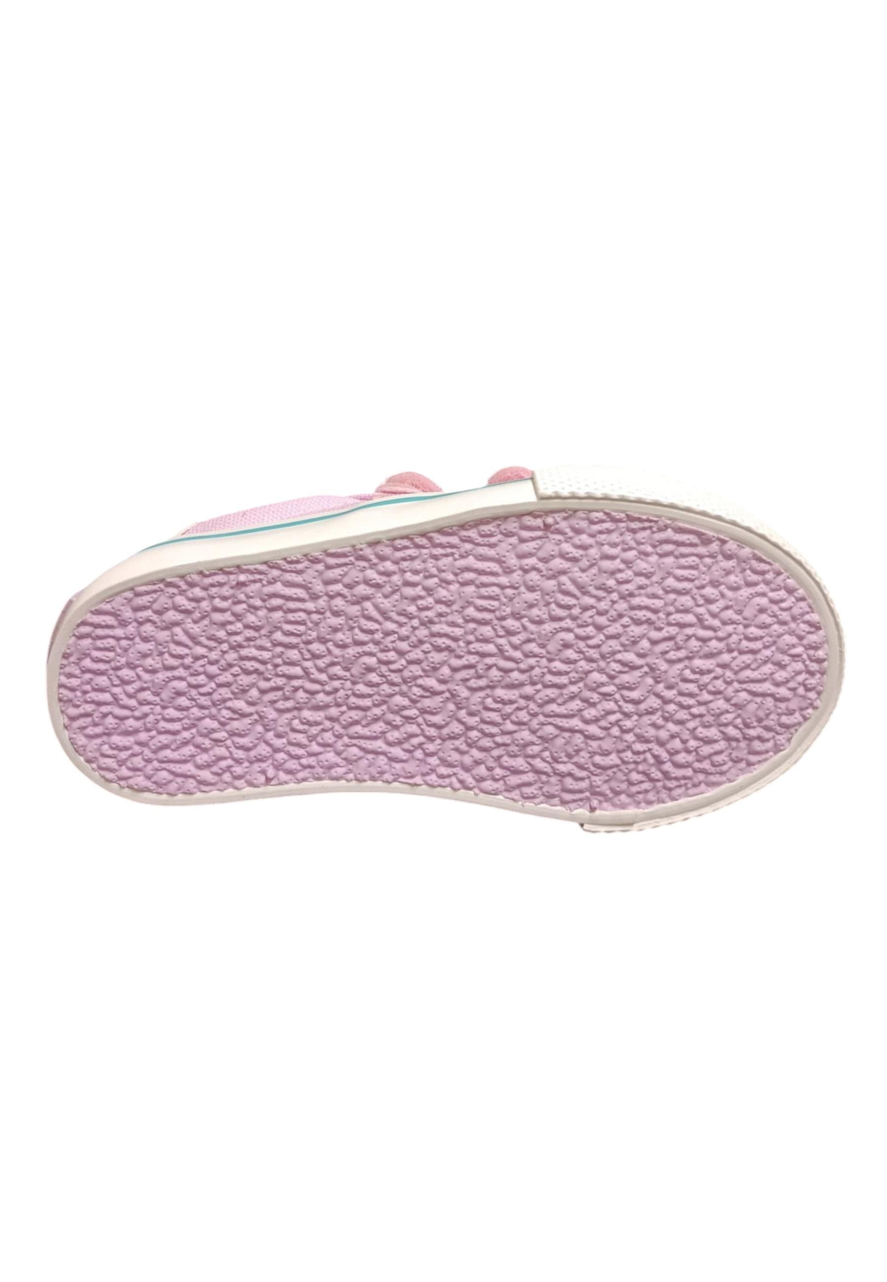 Scarpe sneakers Bambine e ragazze Victoria tribu  rosa-celeste-arancione velcro - 5