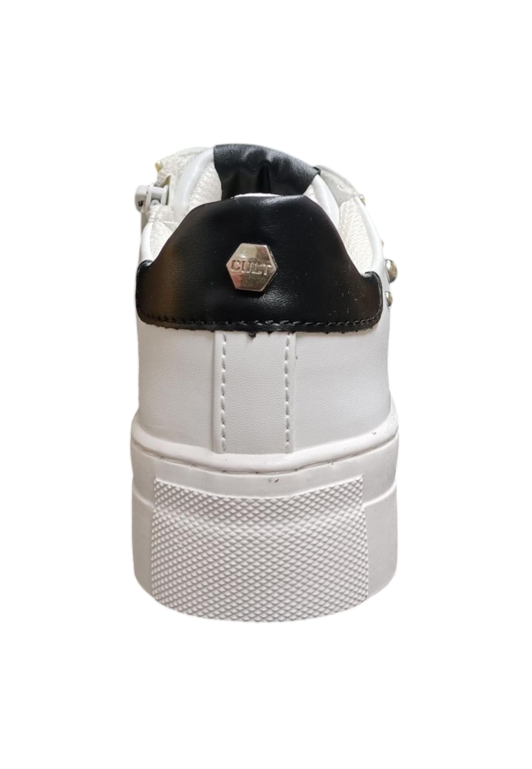 Scarpe sneakers Bambine e ragazze cult krug  bianco-nero laccio in Sneaker casual Scarpetteria Gica - Trani, commercioVirtuoso.it