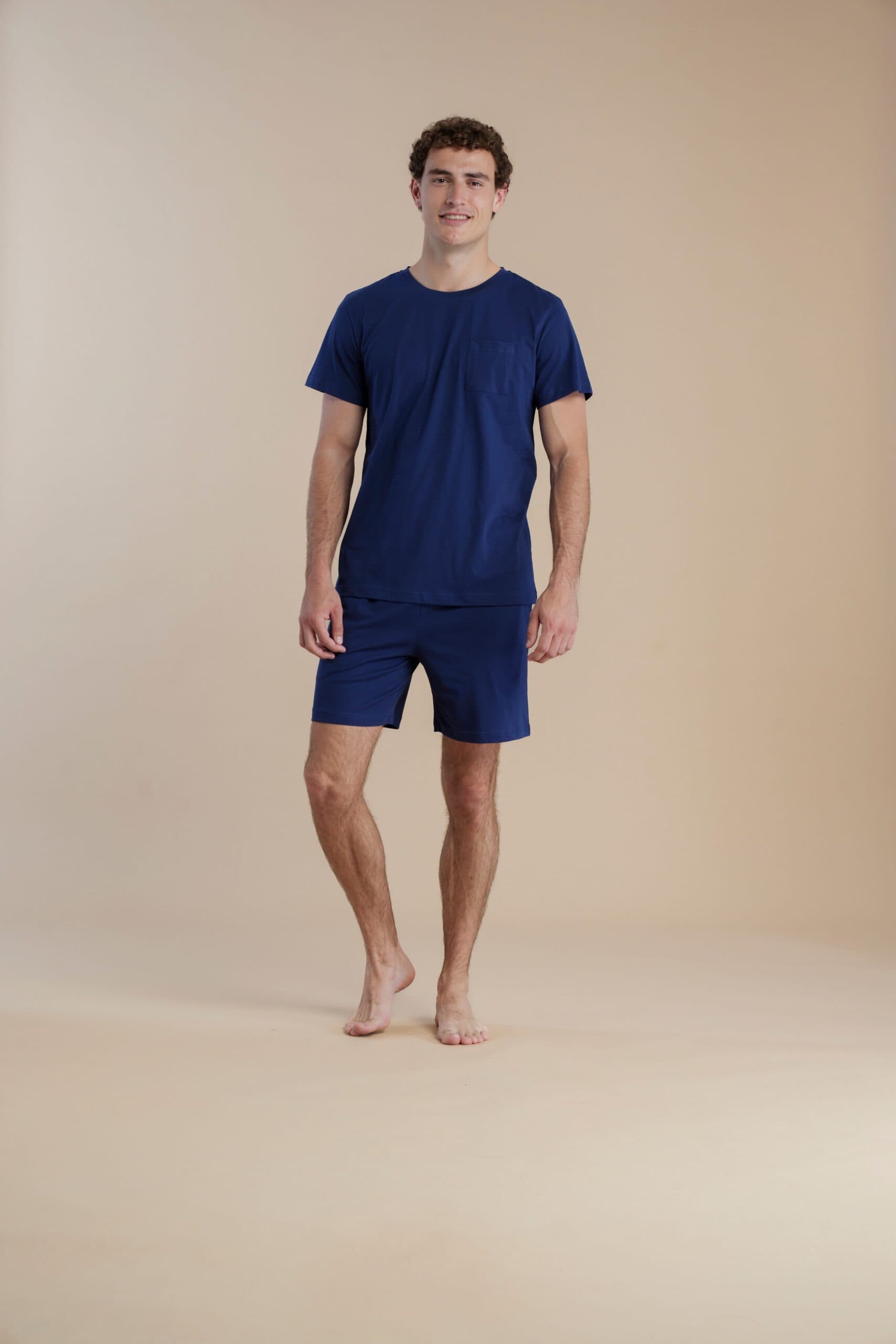 Pigiama uomo manica lunga 100% cotone – Noi di notte 3079 - 2
