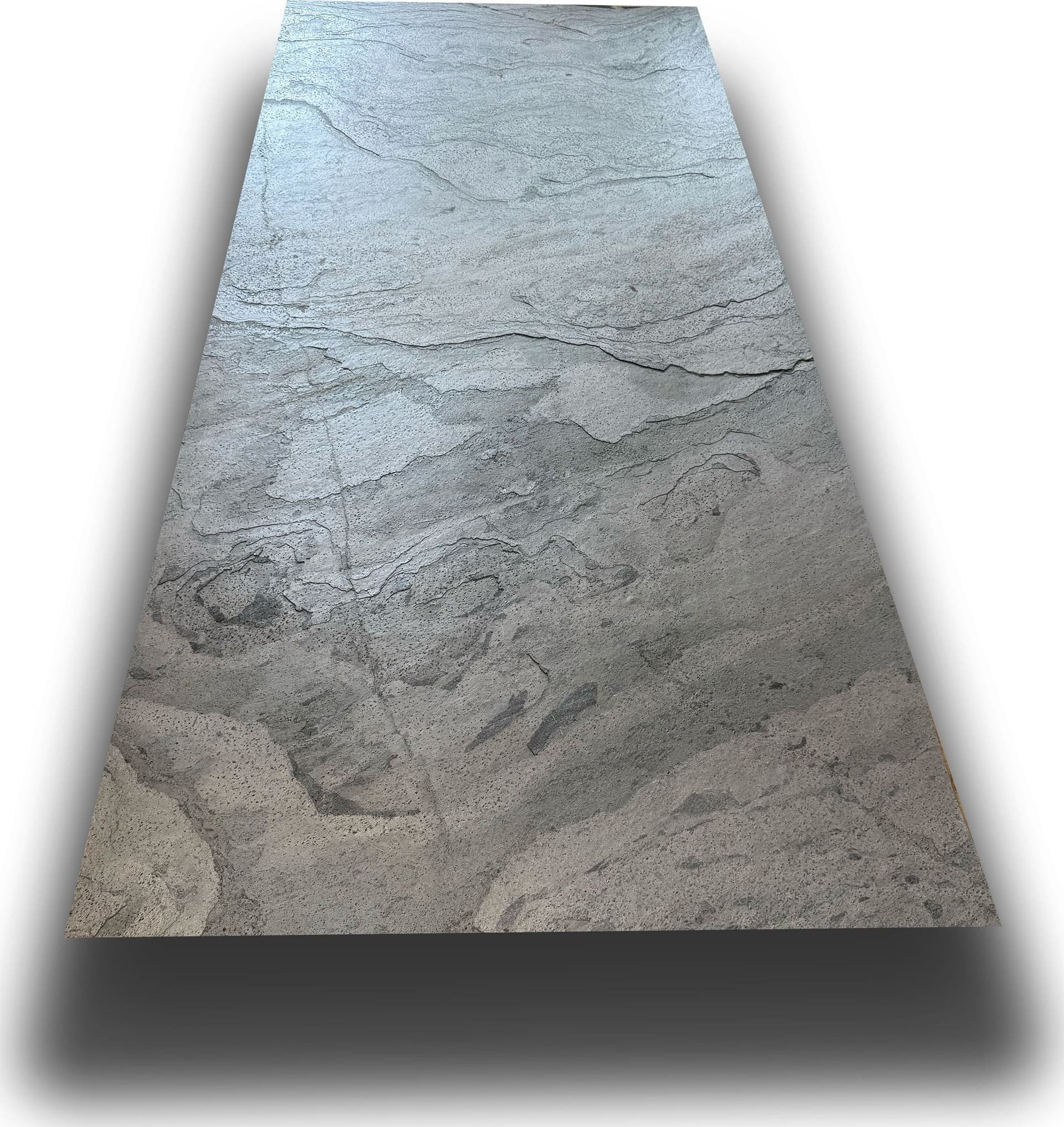 pannello rivoluzionario di Rivestimento interno-esterno in VERA PIETRA flessibile 61x122x0,3cm ANTRACITE - 32