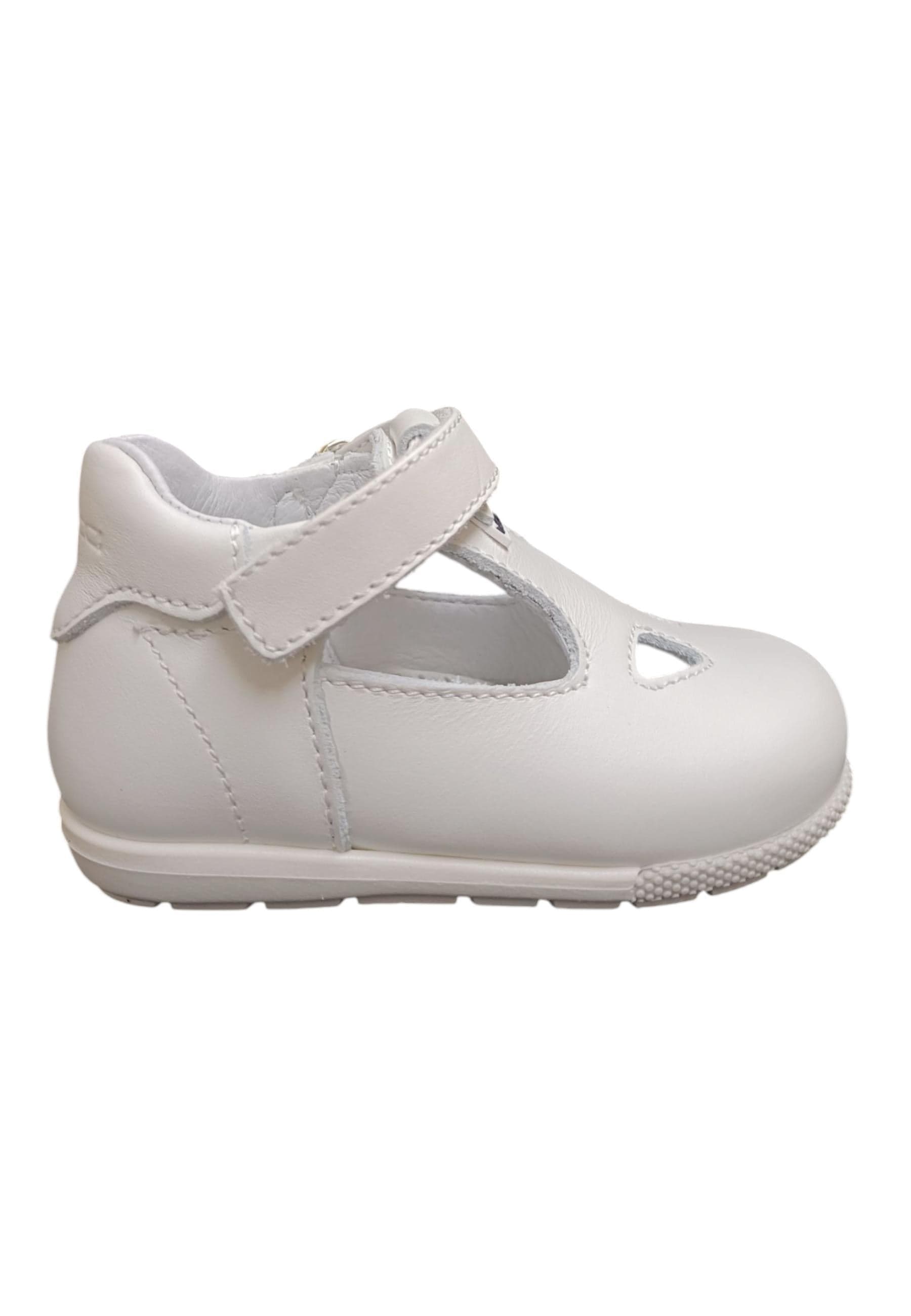 Scarpe occhi di bue Unisex bambini balducci cita  bianco velcro