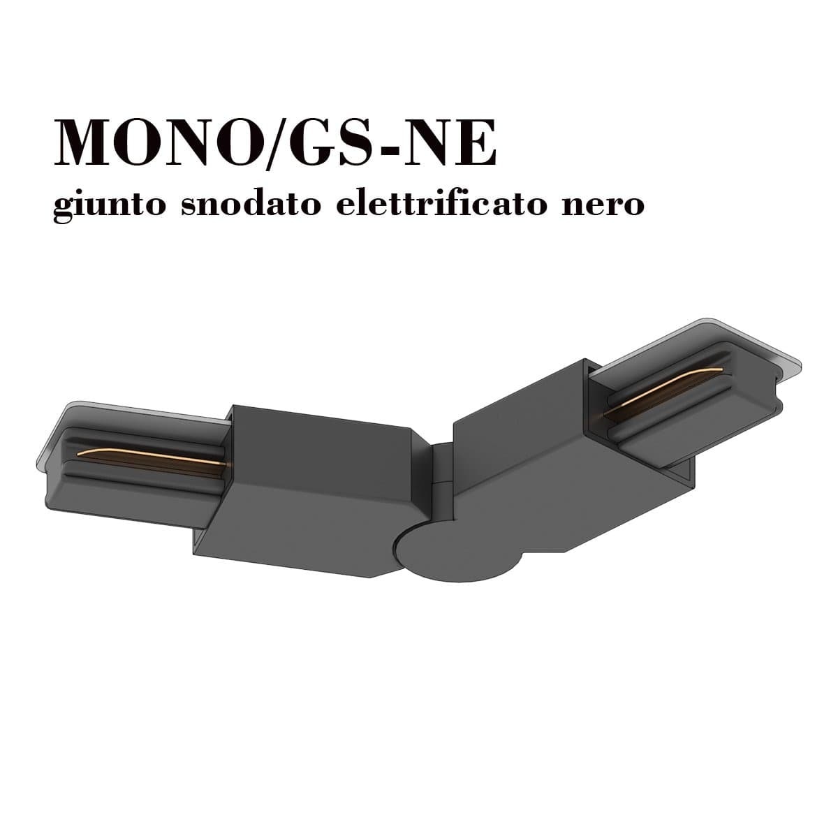 Binario Top Light MONO 1203 S1OT+YARI OR 300 N GU10 LED lampada soffitto faretti orientabili moderno - 10