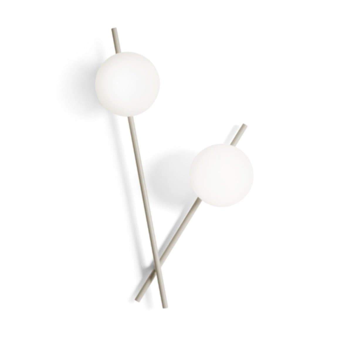 Applique moderna Miloox MIKADO 1744.376 1744.372 G9 LED metallo vetro - 12