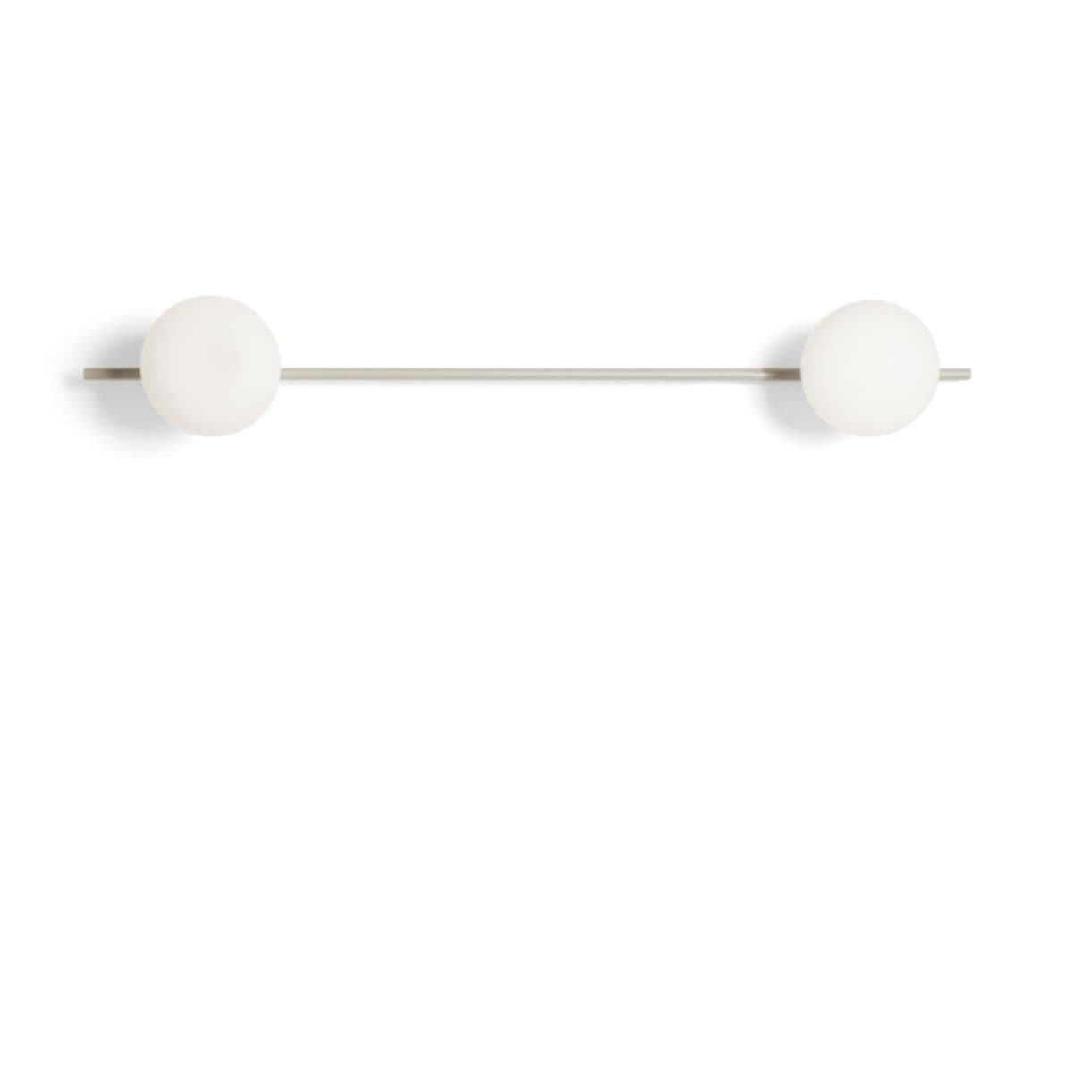 Applique moderna Miloox MIKADO 1744.376 1744.372 G9 LED metallo vetro - 14