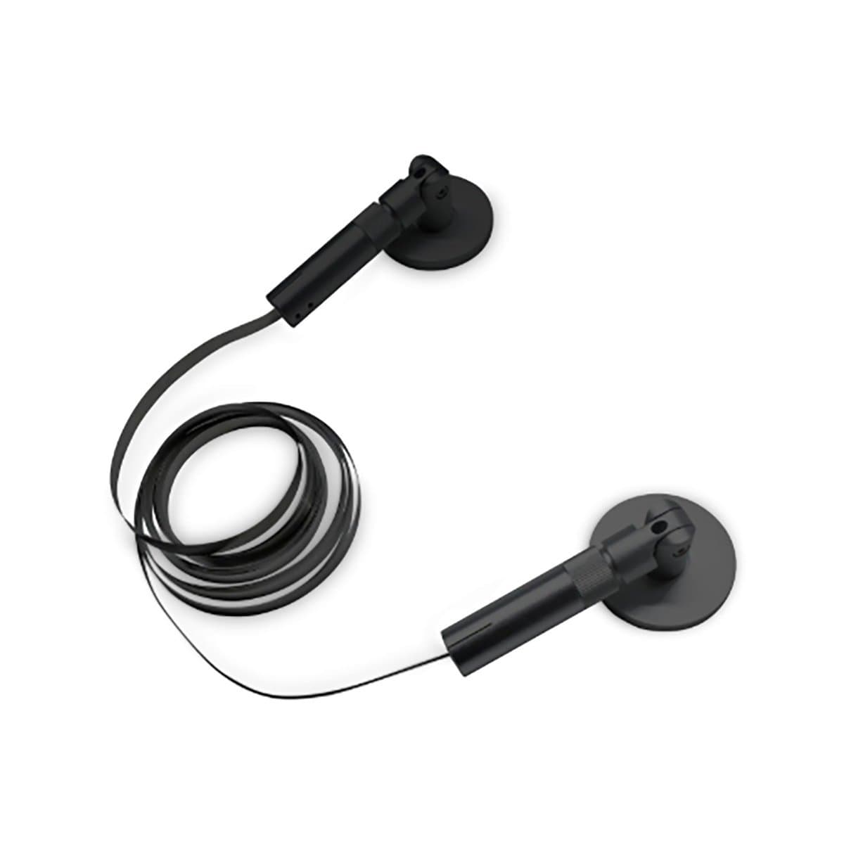 Nastro flessibile acciaio completa di striscia led Ideal Lux TESI 8MM 344881 NERO 10MT IP20 - 8