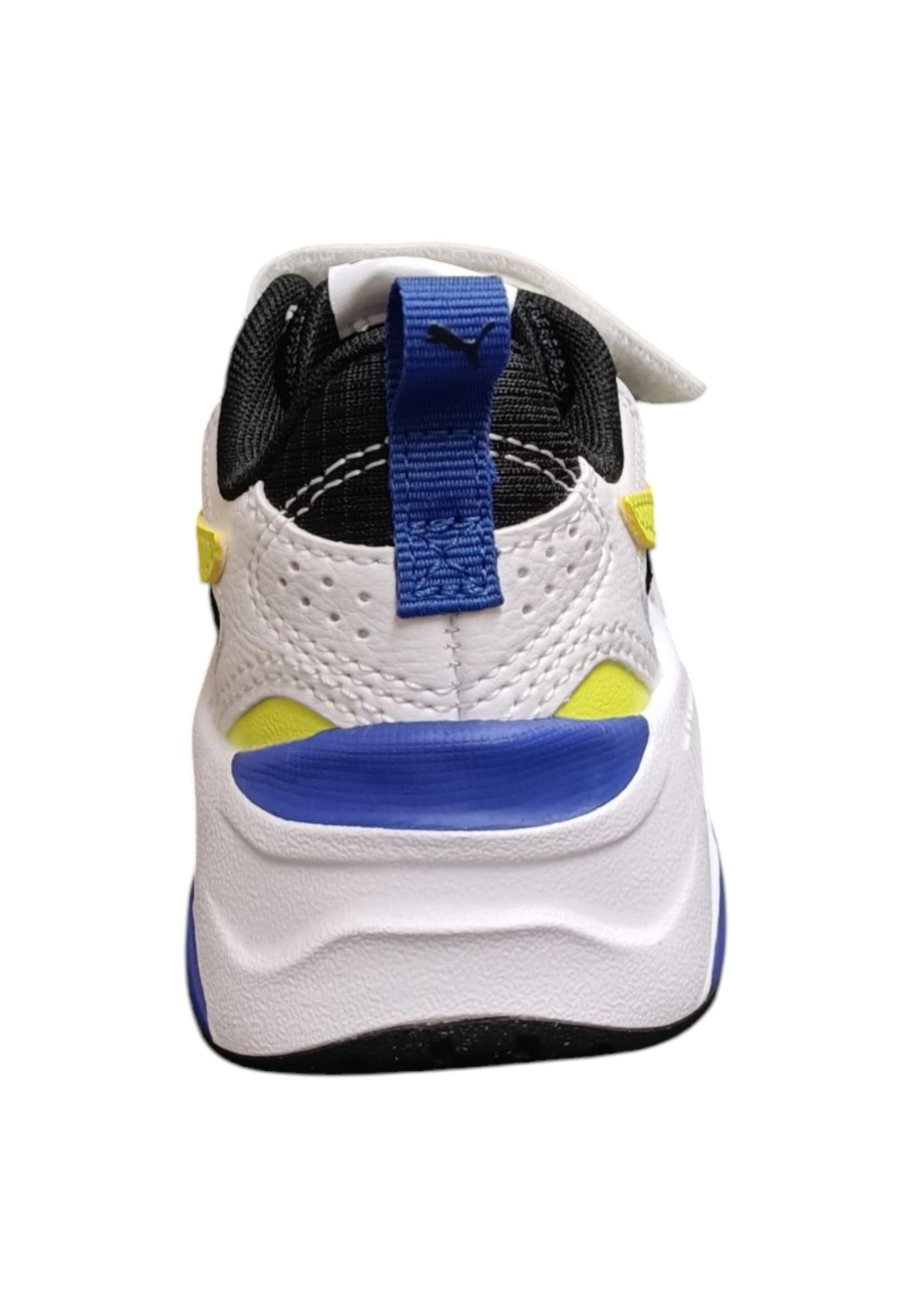 Scarpe sneakers Bambini e ragazzi PUMA TRINITY  bianco-nero-giallo laccio elastico e velcro in Sneaker casual Scarpetteria Gica - Trani, commercioVirtuoso.it