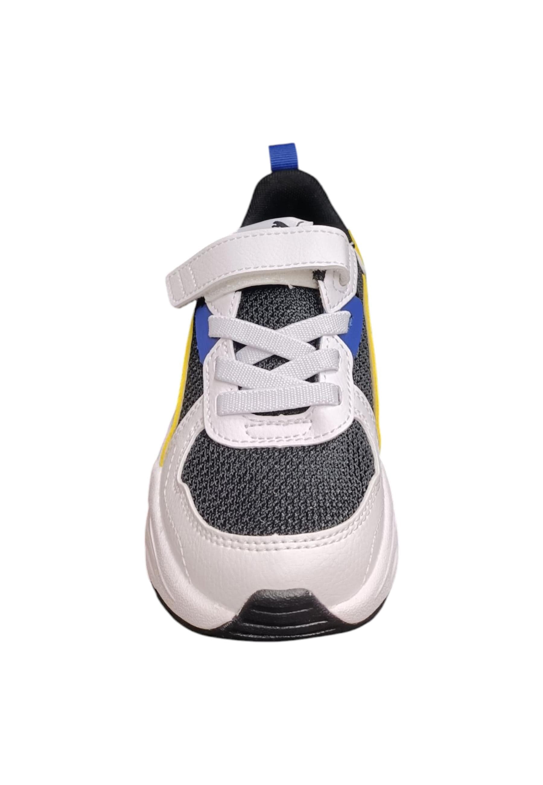 Scarpe sneakers Bambini e ragazzi PUMA TRINITY  bianco-nero-giallo laccio elastico e velcro in Sneaker casual Scarpetteria Gica - Trani, commercioVirtuoso.it