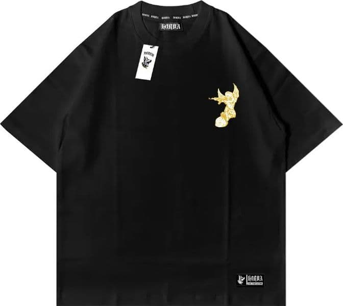 Boxy fit T-shirt 100% Cotone "Wild & Free" Horda Brand Streetwear