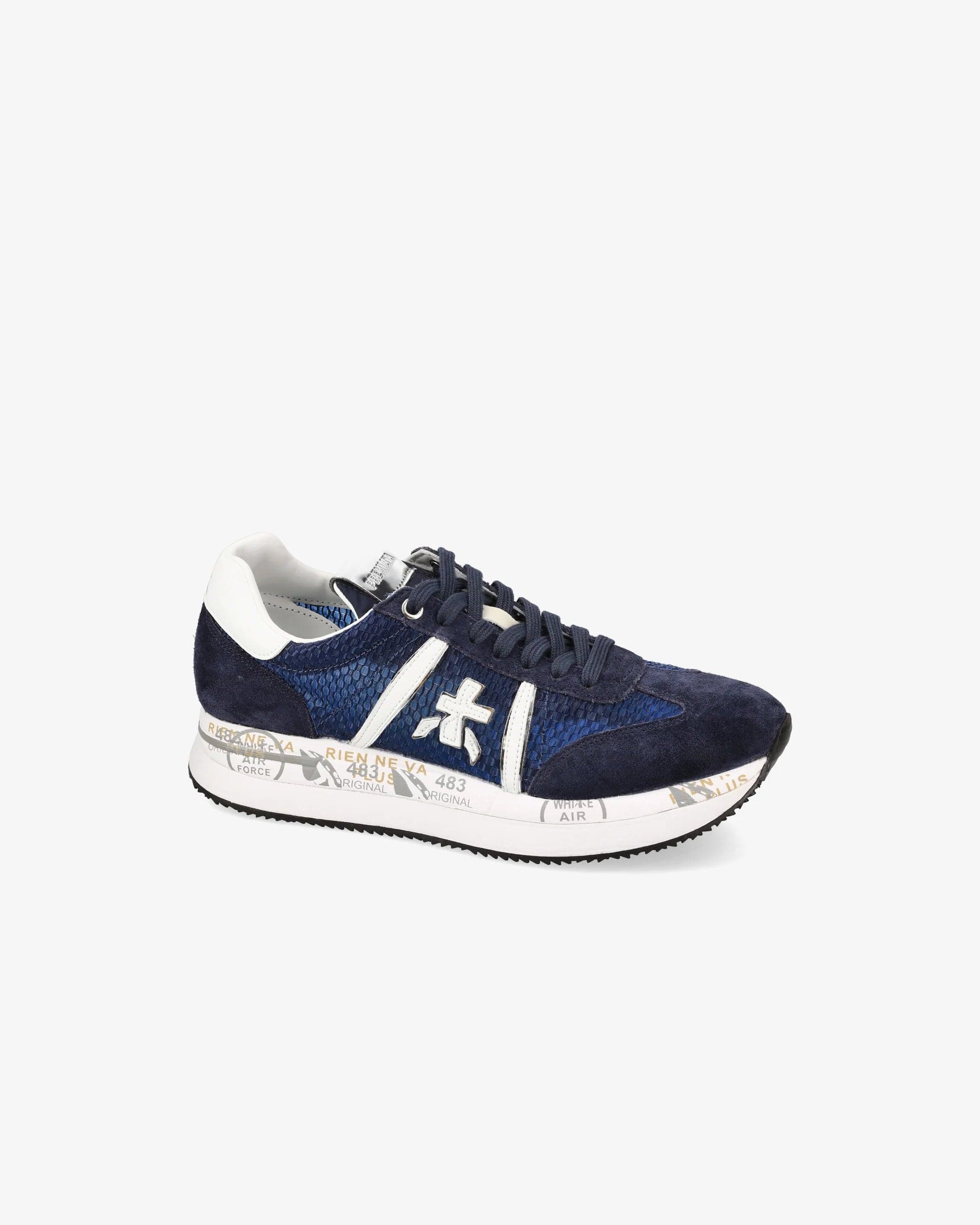 Premiata scarpa donna mod. Conny Light brown - rose in Sneaker casual Broadway Red - Barletta, commercioVirtuoso.it