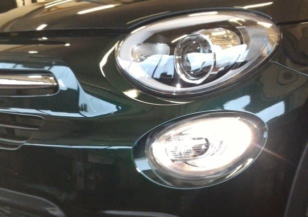 Coppia Luci Diurne Posizione Effetto LED P21W BA15S per Fiat 500X Fino al 2016 - 4