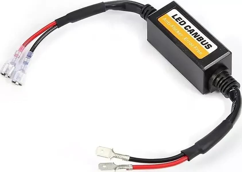 Filtro Canbus H1-H3 12V con Decoder e Resistenza Elimina Sfarfallamenti e Errori per Kit LED