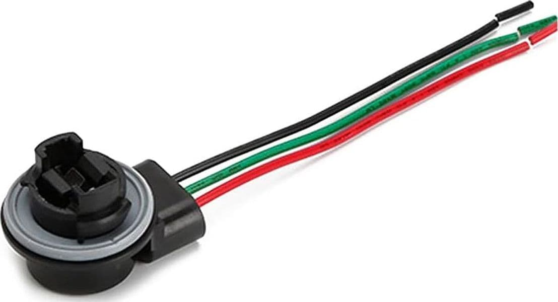 Portalampada S25 3157 W21/5 12V Per Auto Ricambio Compatibile Con Cablaggio