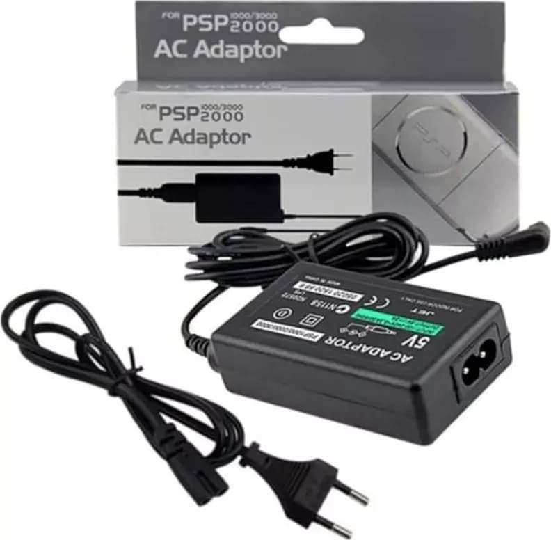 Caricabatterie Caricatore Alimentatore 5V Compatibile PSP/PSP Fat Slim Lite Sony Playstation