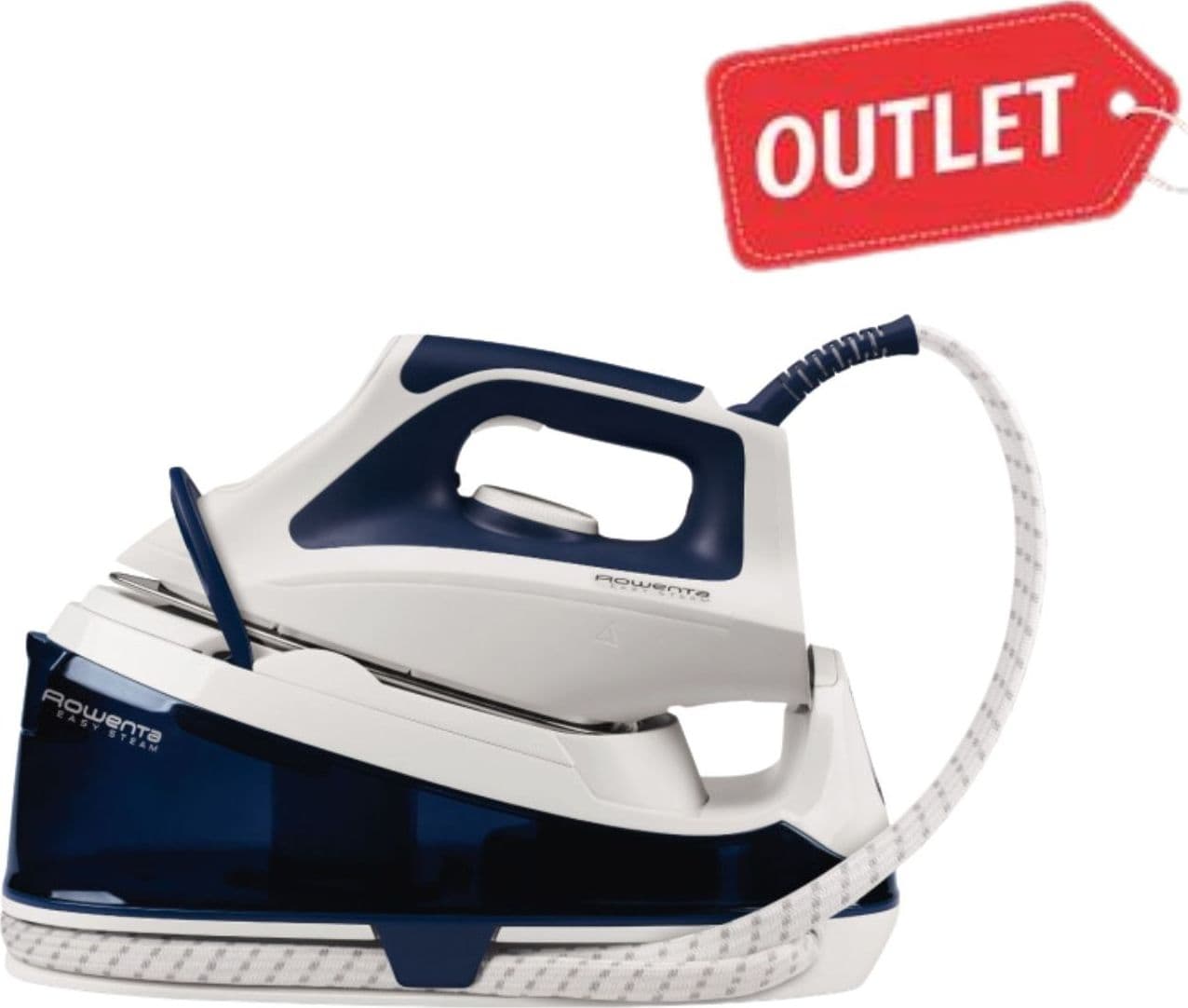 Rowenta VR7040F0 2200W 1.2L Acciaio inossidabile Blu, Bianco ferro da stiro a caldaia - 6