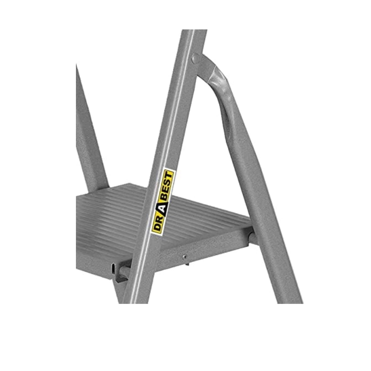 Drabest Scaletta Per Casa In Acciaio Con Finitura Verniciata A Polvere E Piattaforma  A 5 Gradini 125 Kg - 2