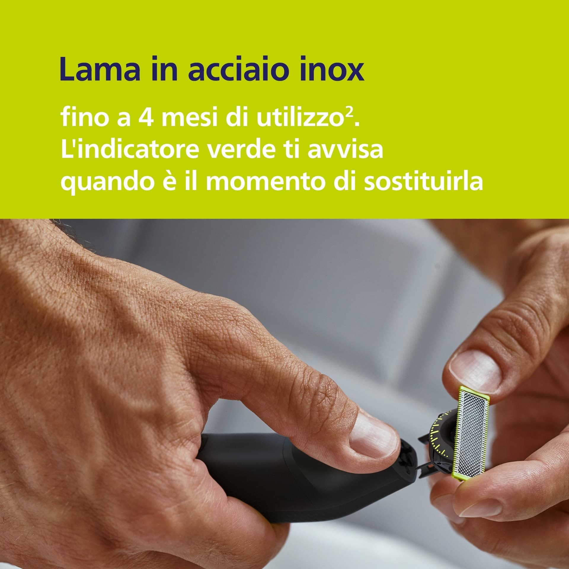 Philips Rasoio Elettrico OneBlade Pro QP6542/15 - 5