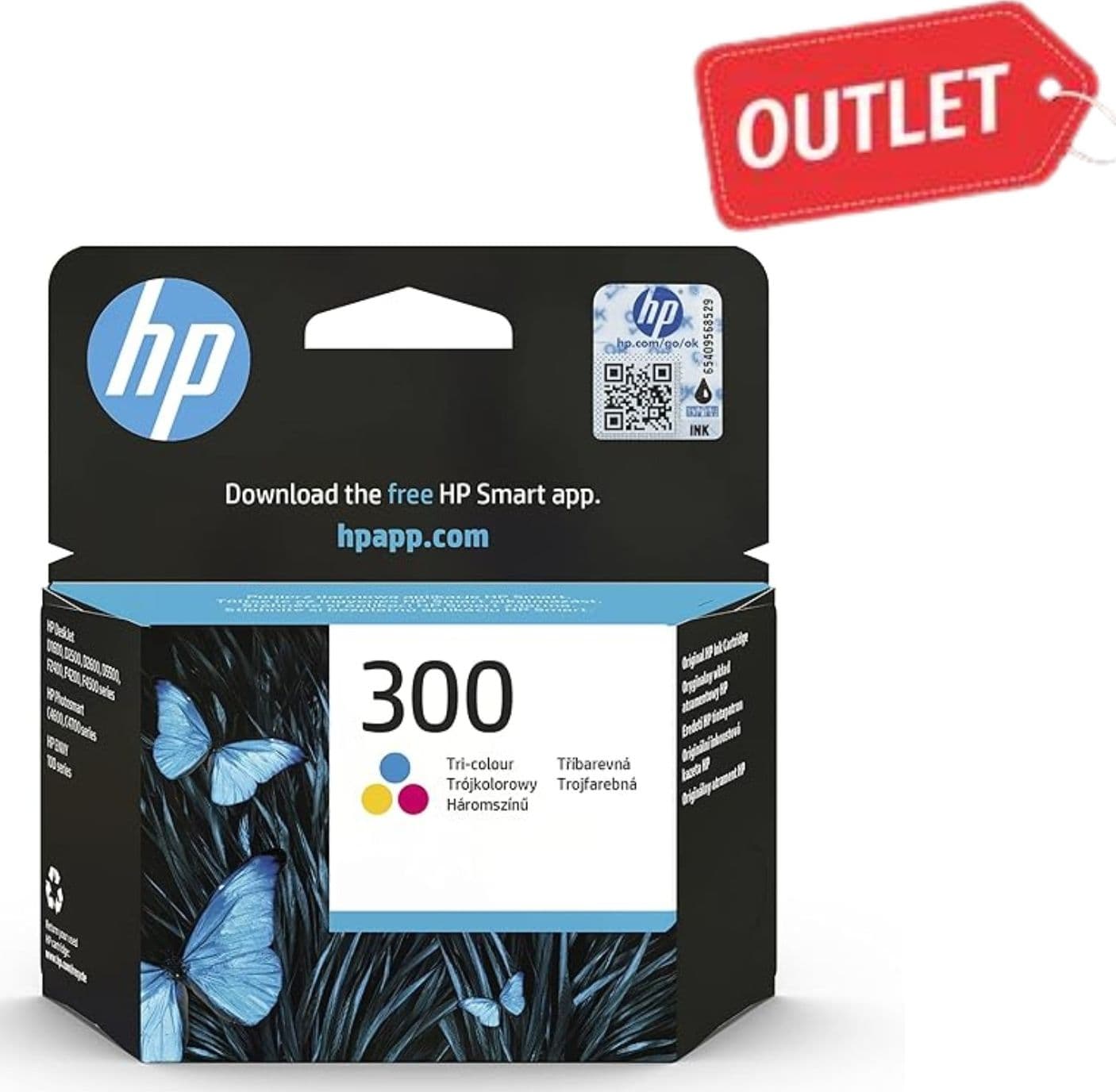 Cartuccia originale hp 300 color cc643ee