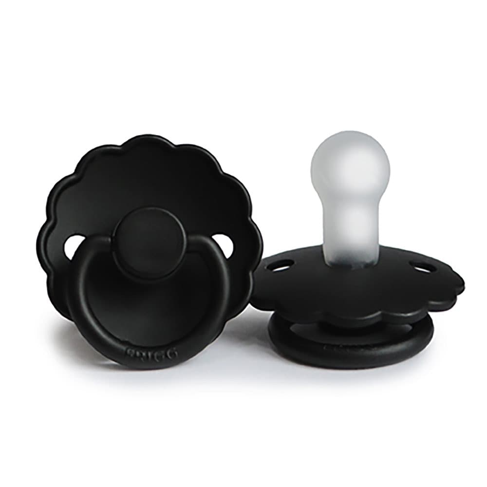 Ciuccio FRIGG Daisy Silicone 6-18-Jet Black - 2
