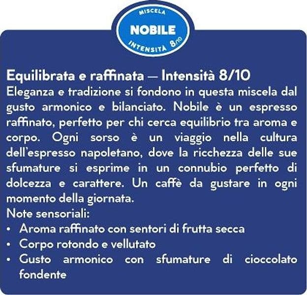 Borbone Box Capsule Comp. A Modo Mio Miscela Nobile (Blu) - 3