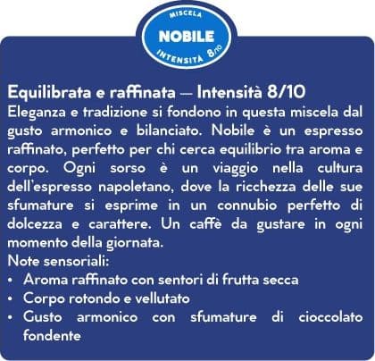 Borbone Box Capsule Comp. A Modo Mio Miscela Nobile (Blu) - 3