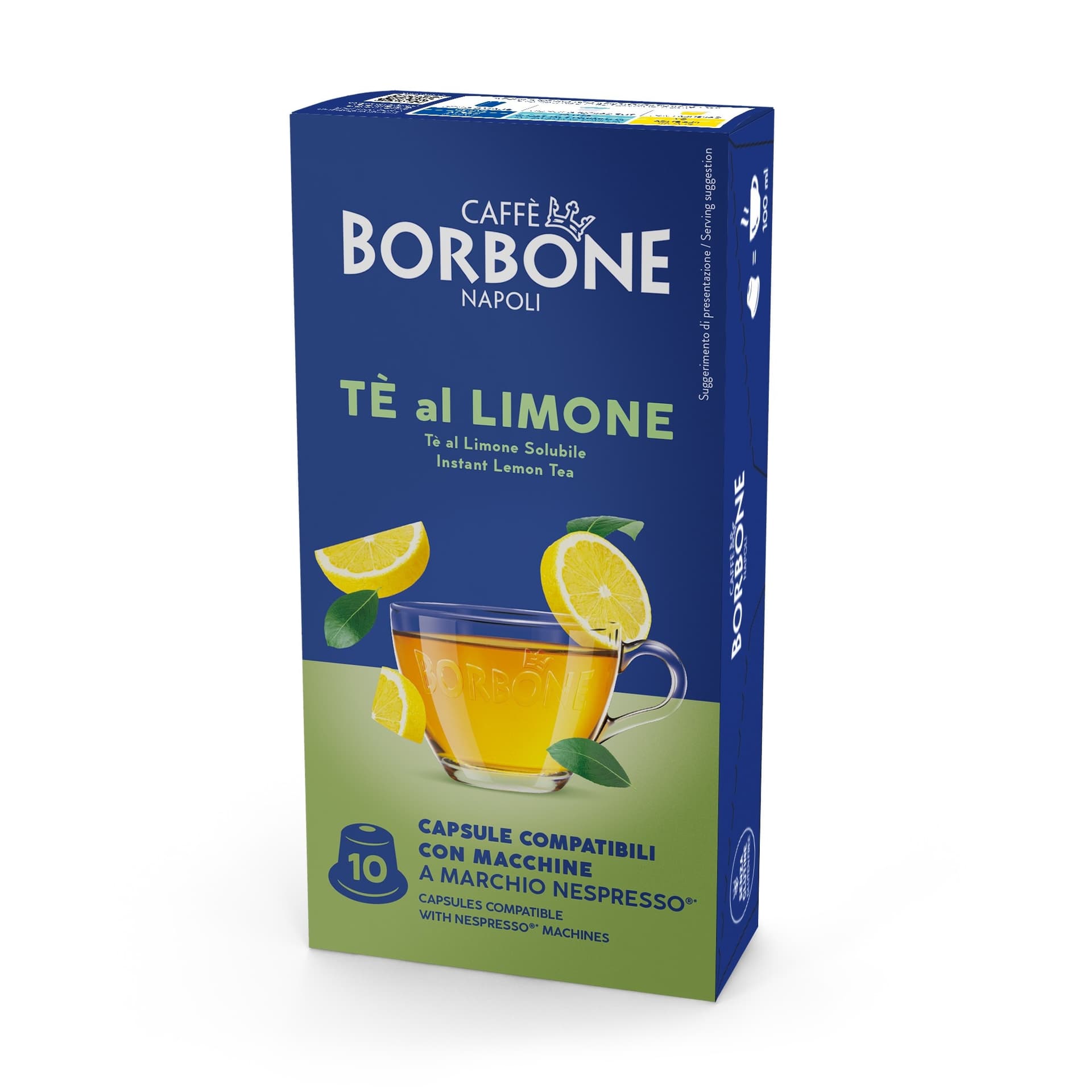 Caffe' Borbone Box Capsule Nespresso Infuso The al Limone - 2