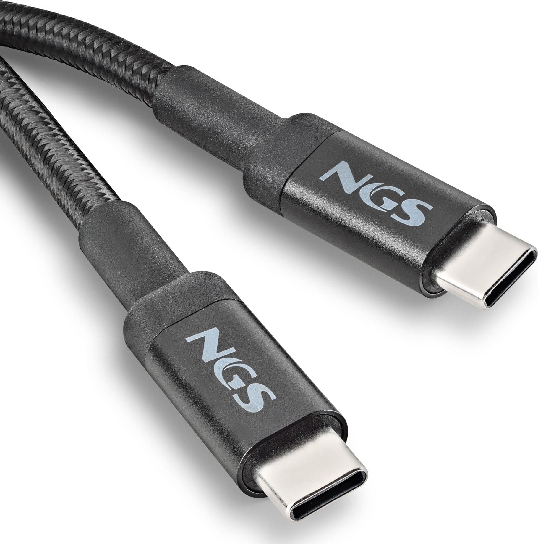 NGS Cavo Usb-C a Type-C Ricarica Rapida 65w 2m Nero - 2