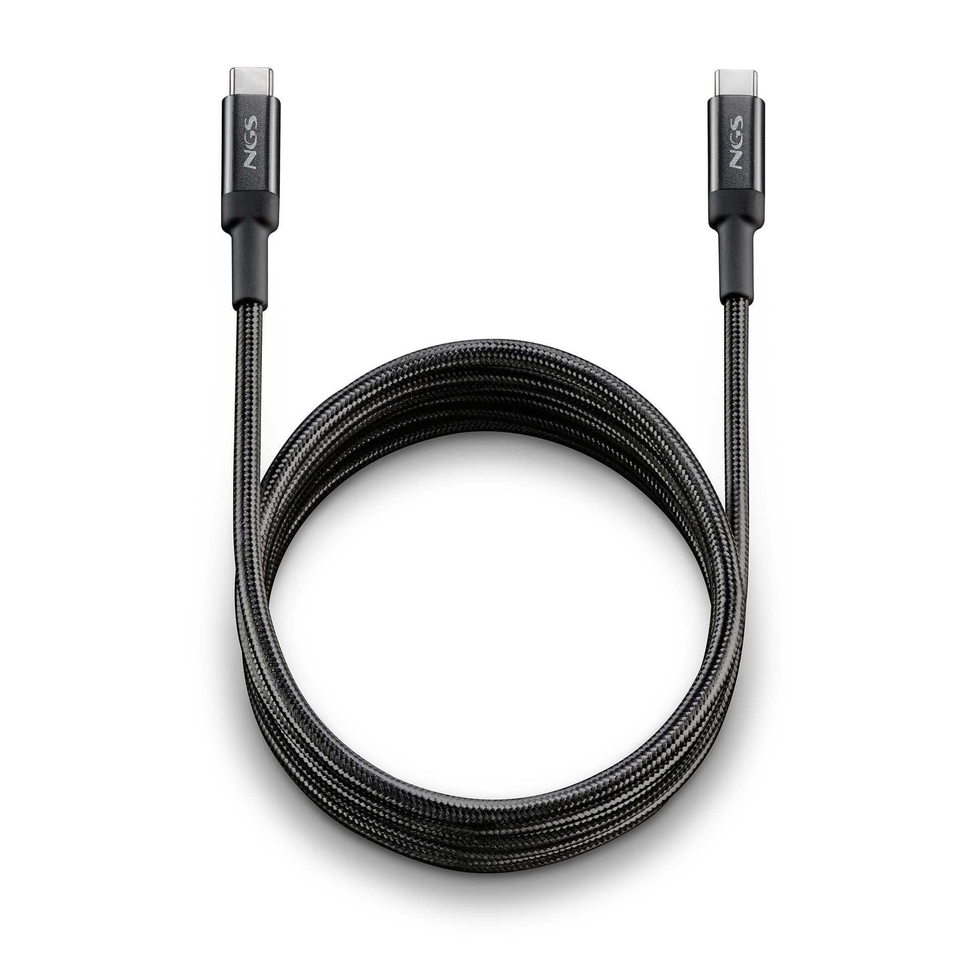 NGS Cavo Usb-C a Type-C Ricarica Rapida 65w 2m Nero - 3