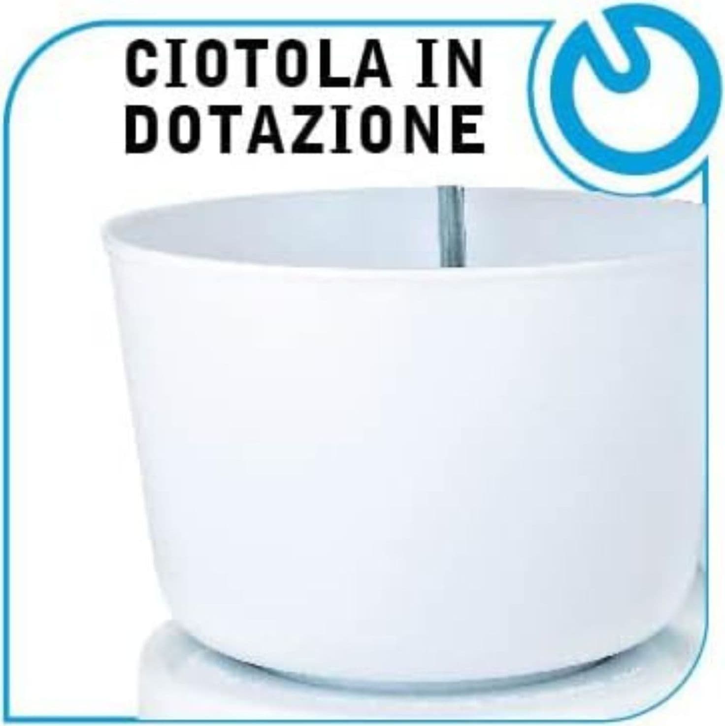 Howell HO.MX551 sbattitore Sbattitore con base 200 W Bianco - 4