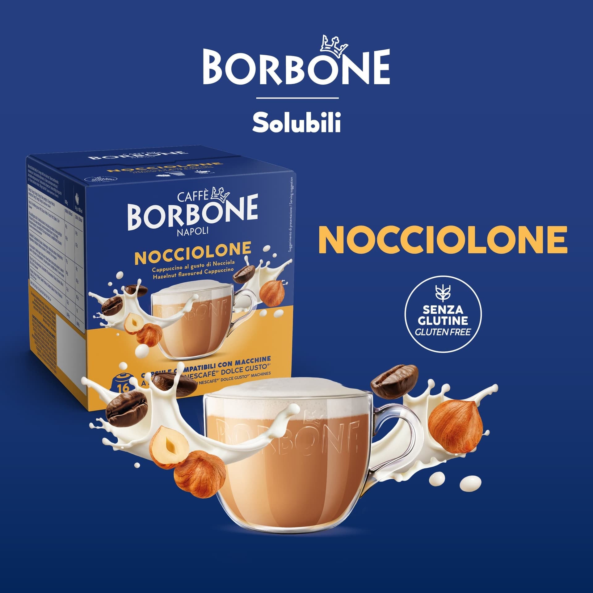 Caffè Borbone Capsule Compatibili Dolce Gusto - Nocciolone - 16 caps - 3