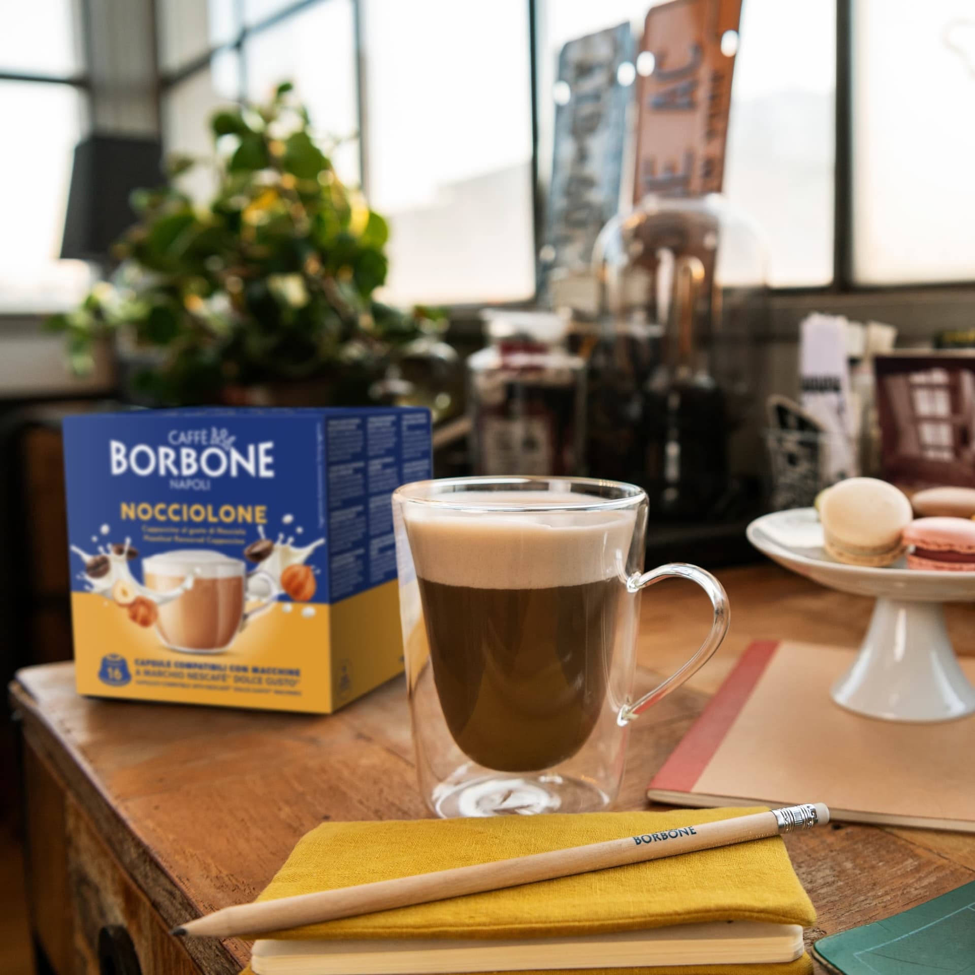 Caffè Borbone Capsule Compatibili Dolce Gusto - Nocciolone - 16 caps - 5
