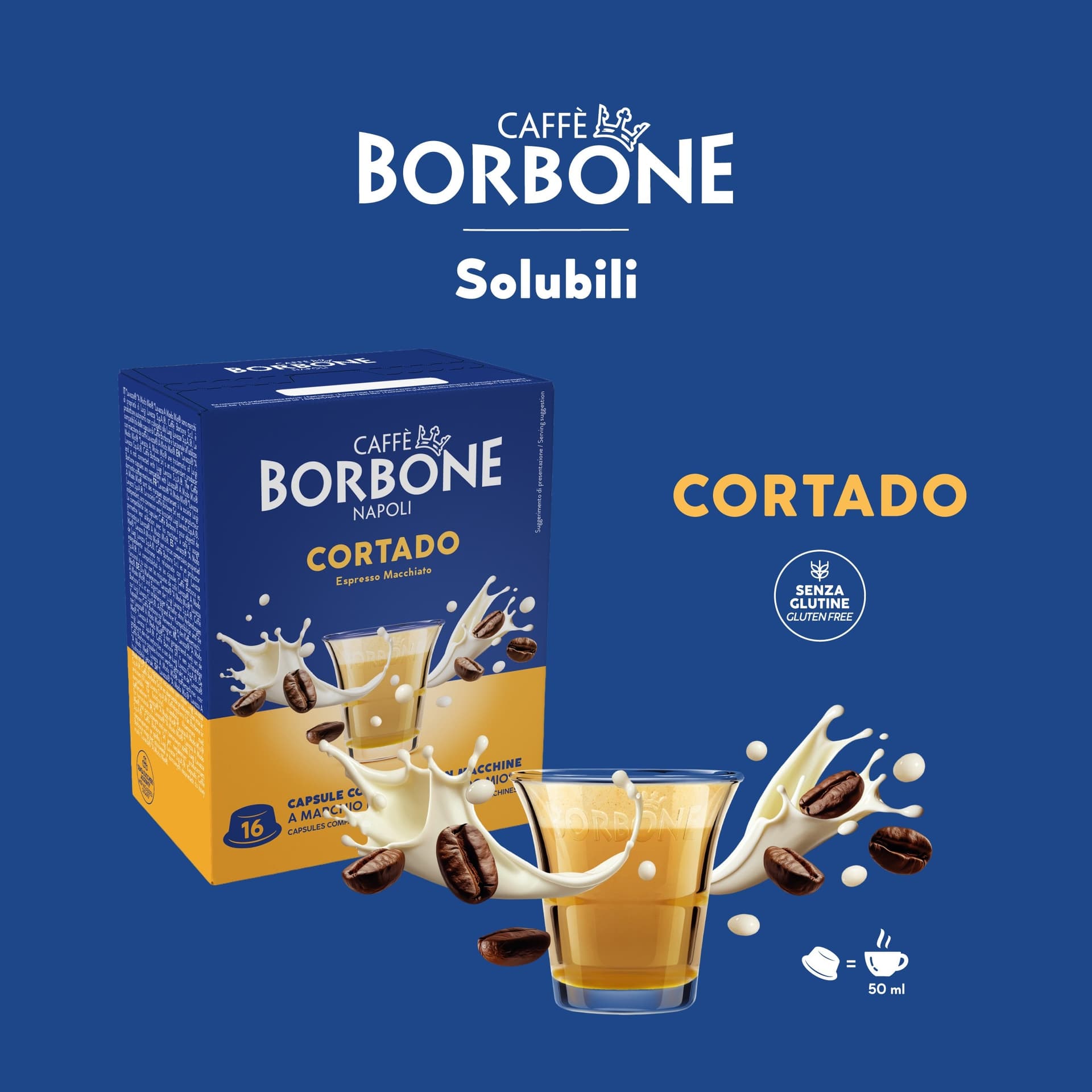 Borbone Cortado Box Capsule Compatibili A Modo Mio 16 pz - 3