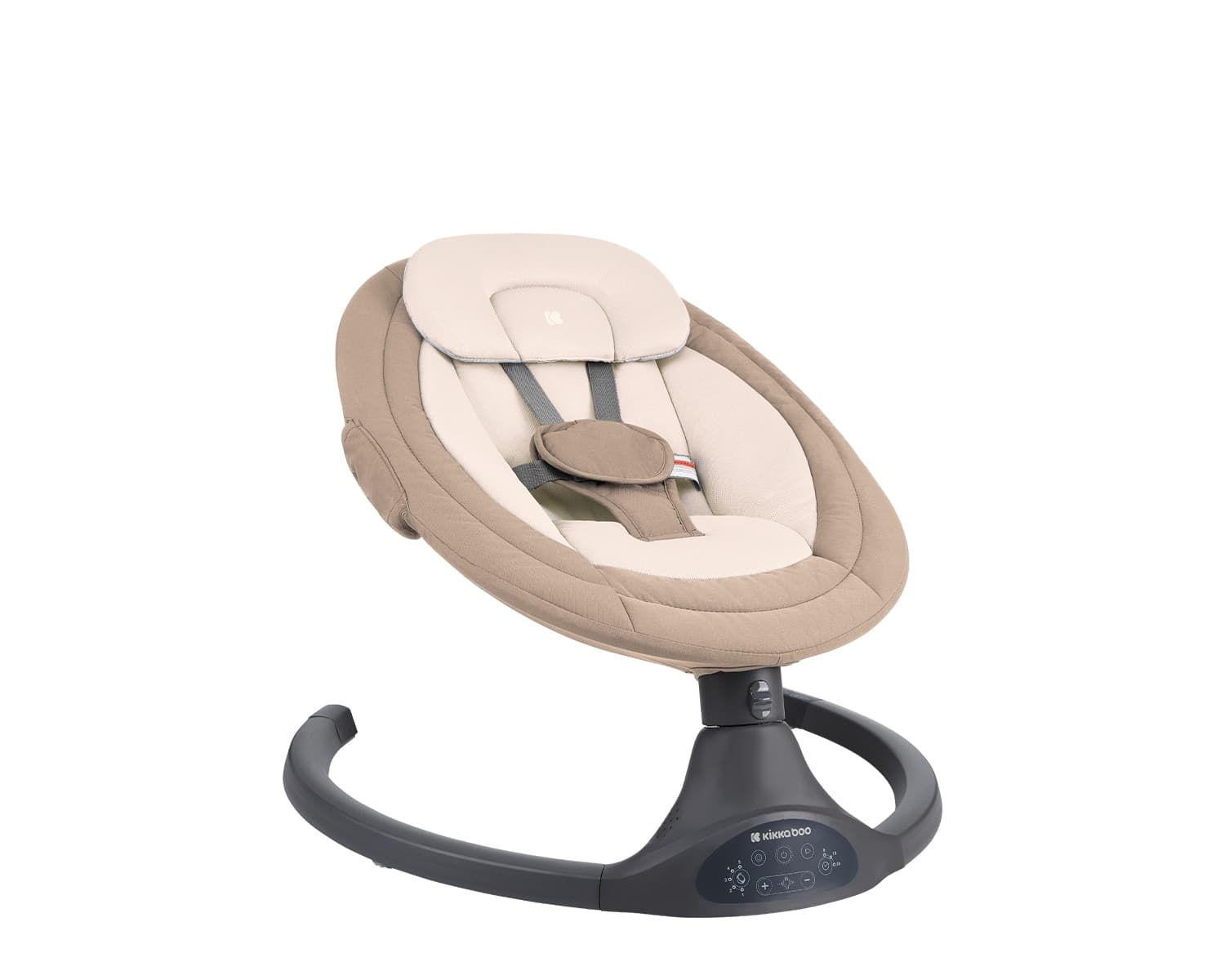 Altalena elettrica side to side Codie Beige Kikkaboo - 2