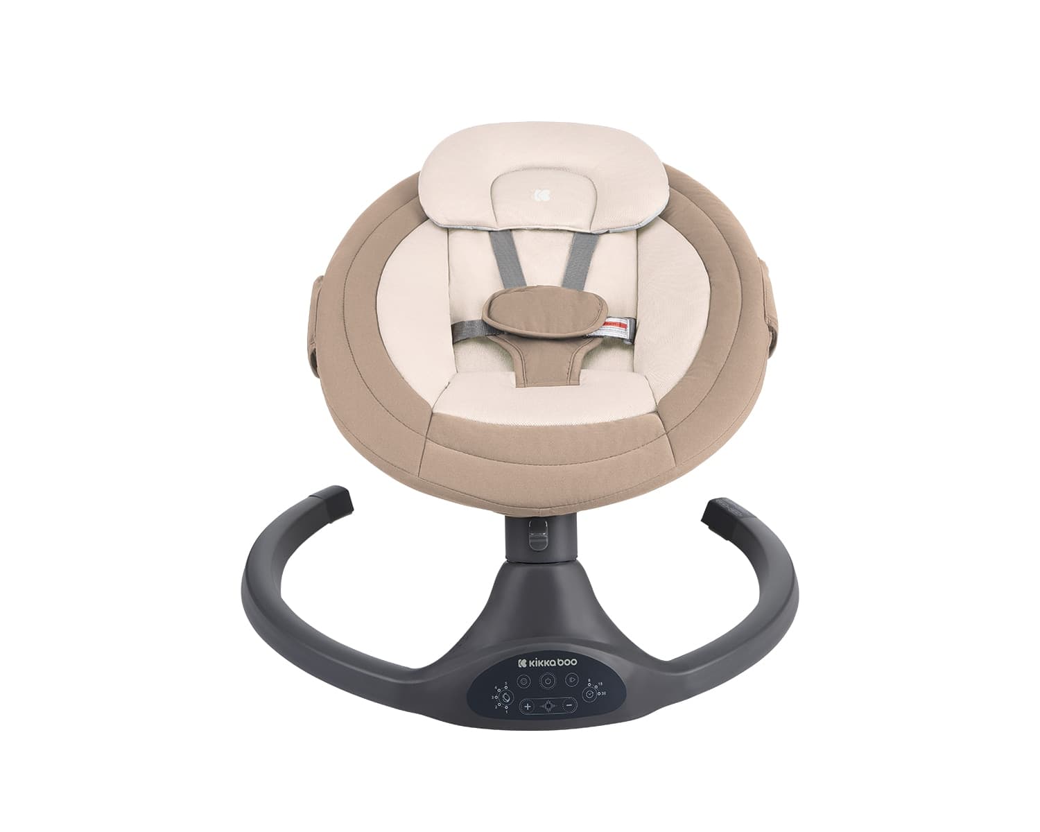 Altalena elettrica side to side Codie Beige Kikkaboo - 3
